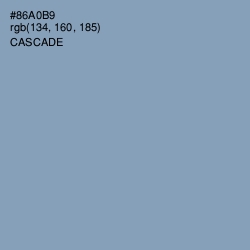 #86A0B9 - Cascade Color Image