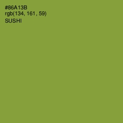 #86A13B - Sushi Color Image