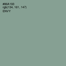 #86A193 - Envy Color Image