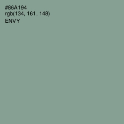 #86A194 - Envy Color Image