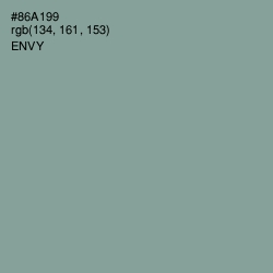 #86A199 - Envy Color Image