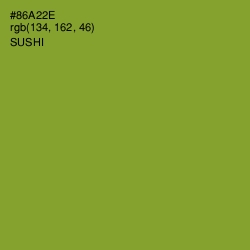 #86A22E - Sushi Color Image