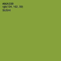 #86A23B - Sushi Color Image