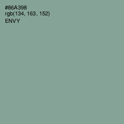 #86A398 - Envy Color Image