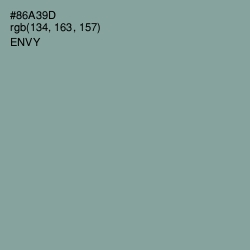 #86A39D - Envy Color Image