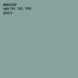 #86A39F - Envy Color Image