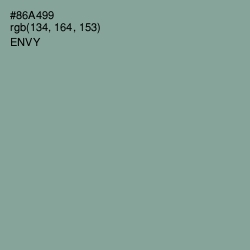 #86A499 - Envy Color Image