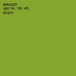 #86A52D - Sushi Color Image