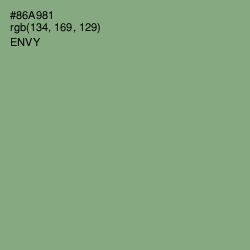 #86A981 - Envy Color Image