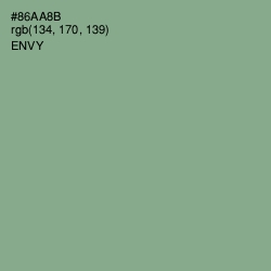 #86AA8B - Envy Color Image