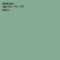 #86AA93 - Envy Color Image