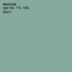 #86AA9B - Envy Color Image