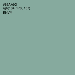 #86AA9D - Envy Color Image