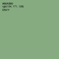 #86AB80 - Envy Color Image