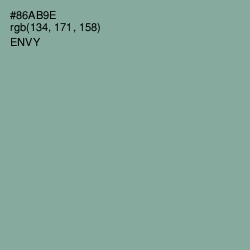 #86AB9E - Envy Color Image