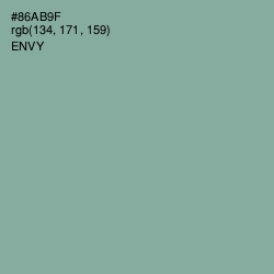 #86AB9F - Envy Color Image