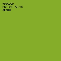 #86AD29 - Sushi Color Image