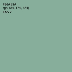 #86AE9A - Envy Color Image