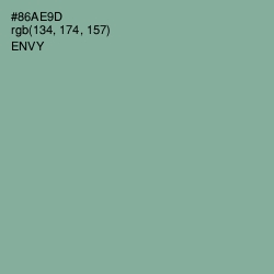 #86AE9D - Envy Color Image