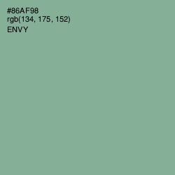 #86AF98 - Envy Color Image