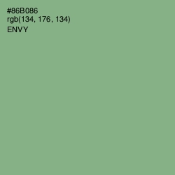 #86B086 - Envy Color Image