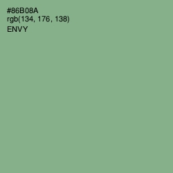 #86B08A - Envy Color Image