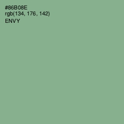 #86B08E - Envy Color Image