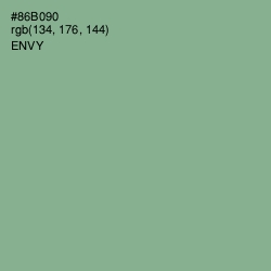 #86B090 - Envy Color Image