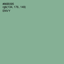 #86B095 - Envy Color Image