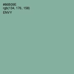 #86B09E - Envy Color Image