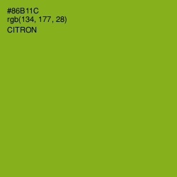 #86B11C - Citron Color Image