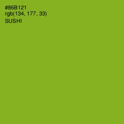 #86B121 - Sushi Color Image