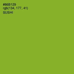 #86B129 - Sushi Color Image