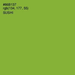 #86B137 - Sushi Color Image