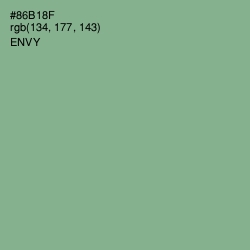 #86B18F - Envy Color Image