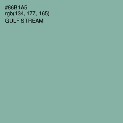 #86B1A5 - Gulf Stream Color Image