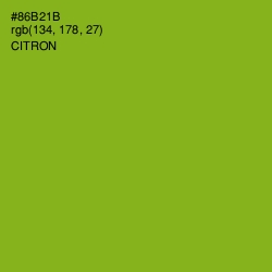 #86B21B - Citron Color Image