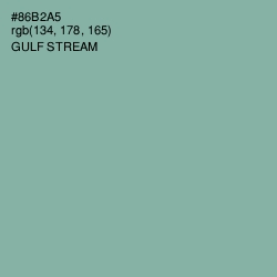 #86B2A5 - Gulf Stream Color Image