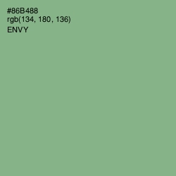 #86B488 - Envy Color Image