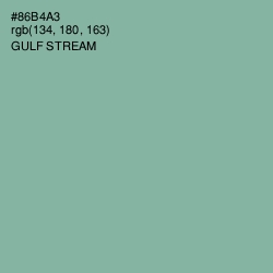 #86B4A3 - Gulf Stream Color Image