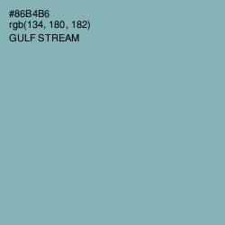 #86B4B6 - Gulf Stream Color Image