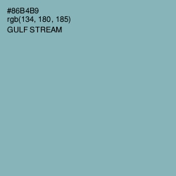 #86B4B9 - Gulf Stream Color Image