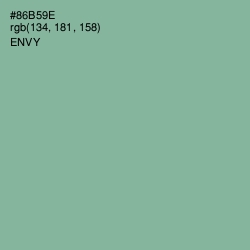 #86B59E - Envy Color Image
