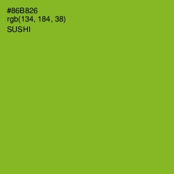 #86B826 - Sushi Color Image