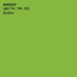 #86B83F - Sushi Color Image
