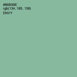 #86B99E - Envy Color Image
