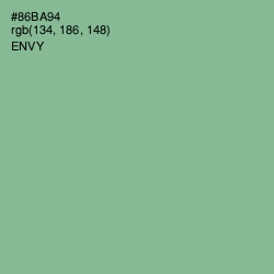 #86BA94 - Envy Color Image