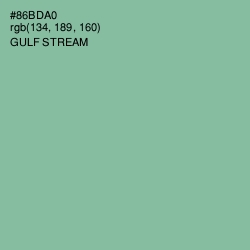 #86BDA0 - Gulf Stream Color Image