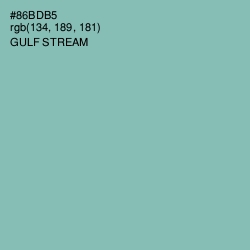 #86BDB5 - Gulf Stream Color Image