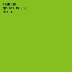 #86BF20 - Sushi Color Image